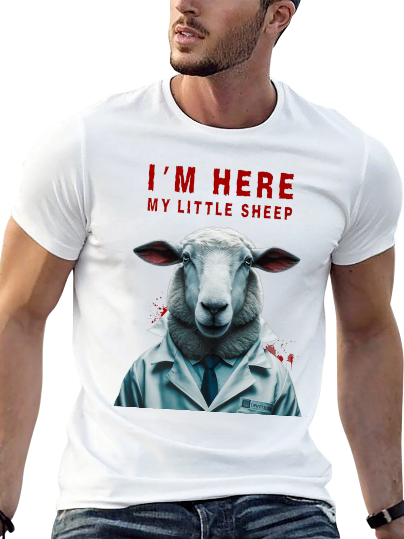 Im Here My Little Sheep T-Shirt