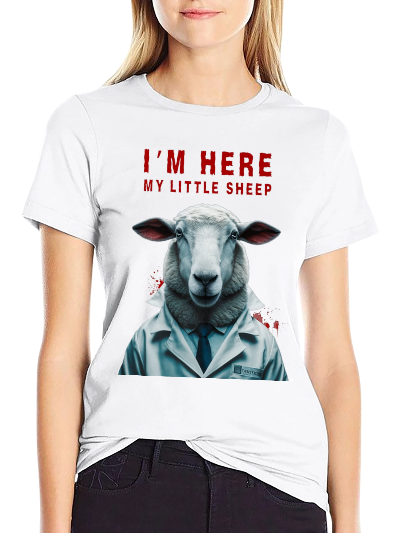 Im Here My Little Sheep T-Shirt