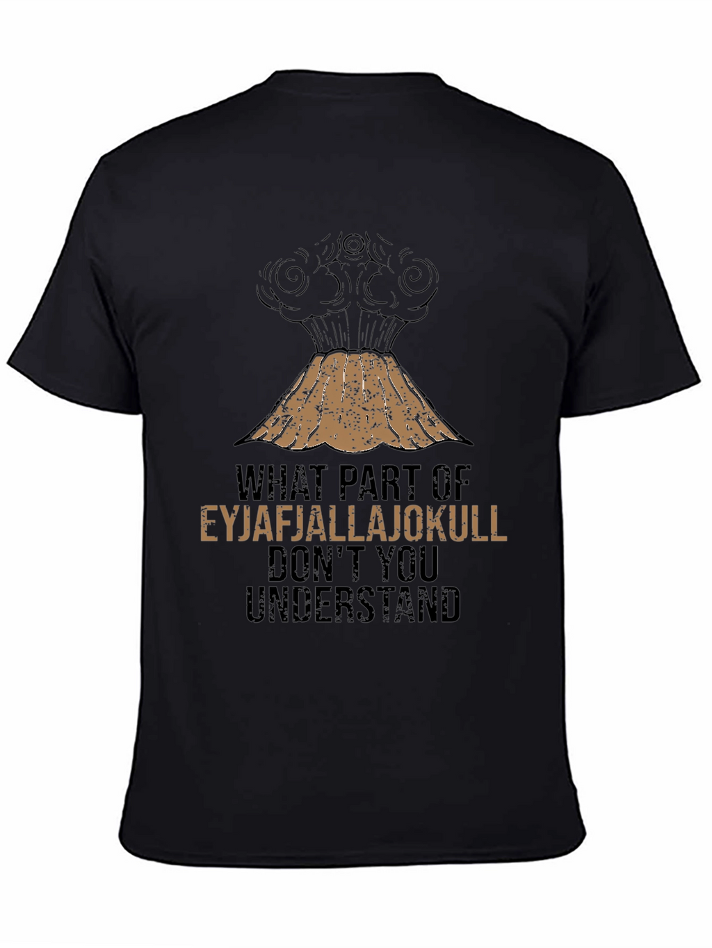 Eyjafjallajokull Volcano Funny T-Shirt