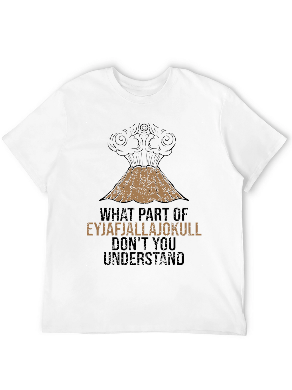 Eyjafjallajokull Volcano Funny T-Shirt