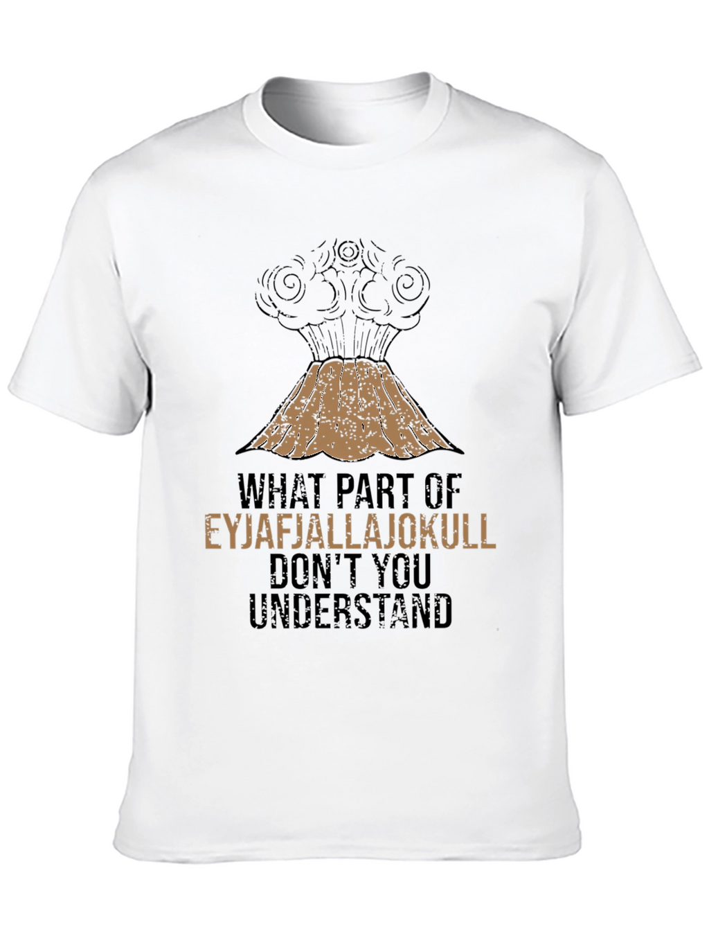Eyjafjallajokull Volcano Funny T-Shirt