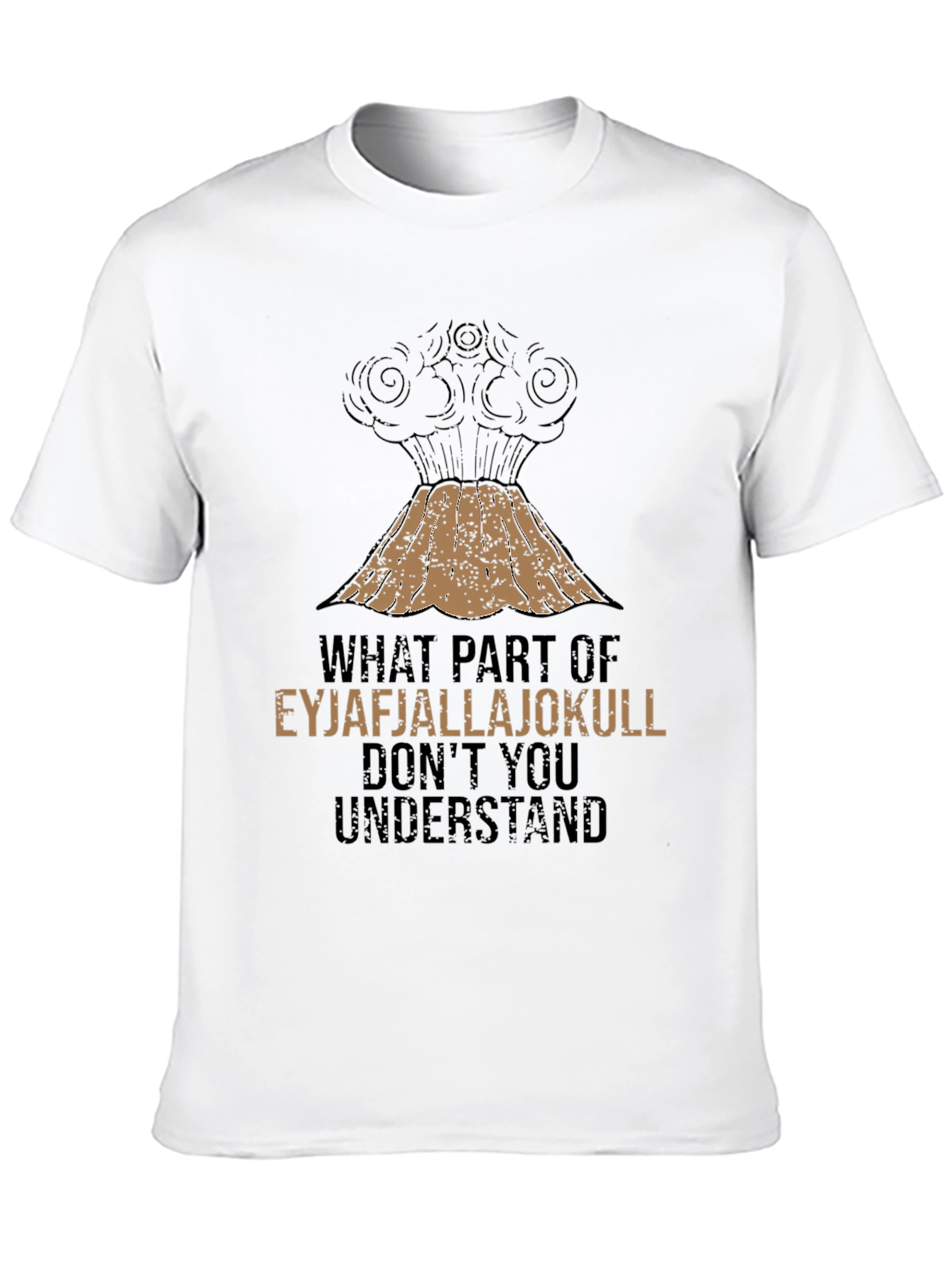 Eyjafjallajokull Volcano Funny T-Shirt