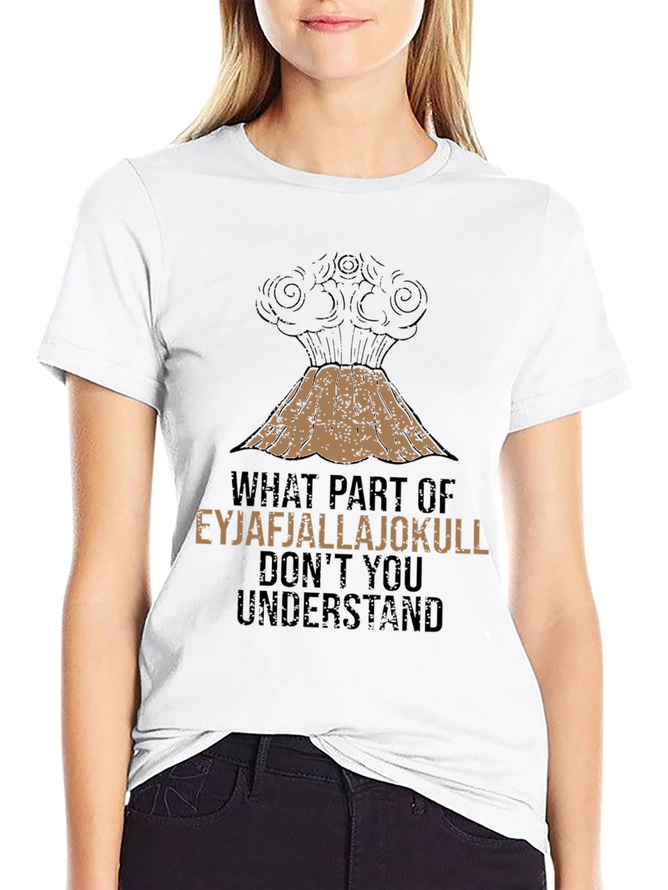 Eyjafjallajokull Volcano Funny T-Shirt