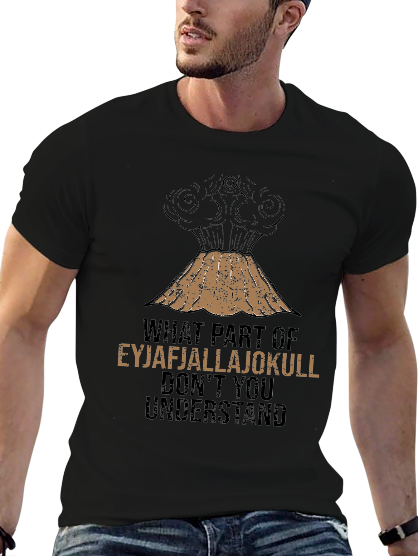 Eyjafjallajokull Volcano Funny T-Shirt