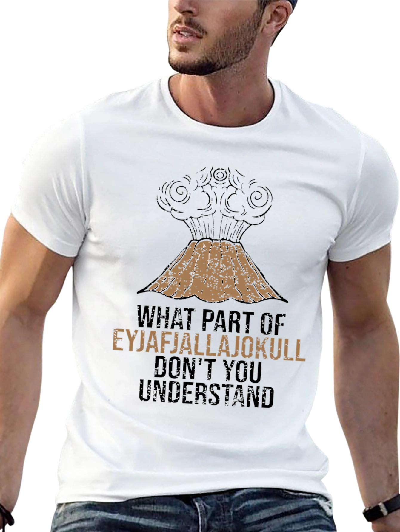 Eyjafjallajokull Volcano Funny T-Shirt