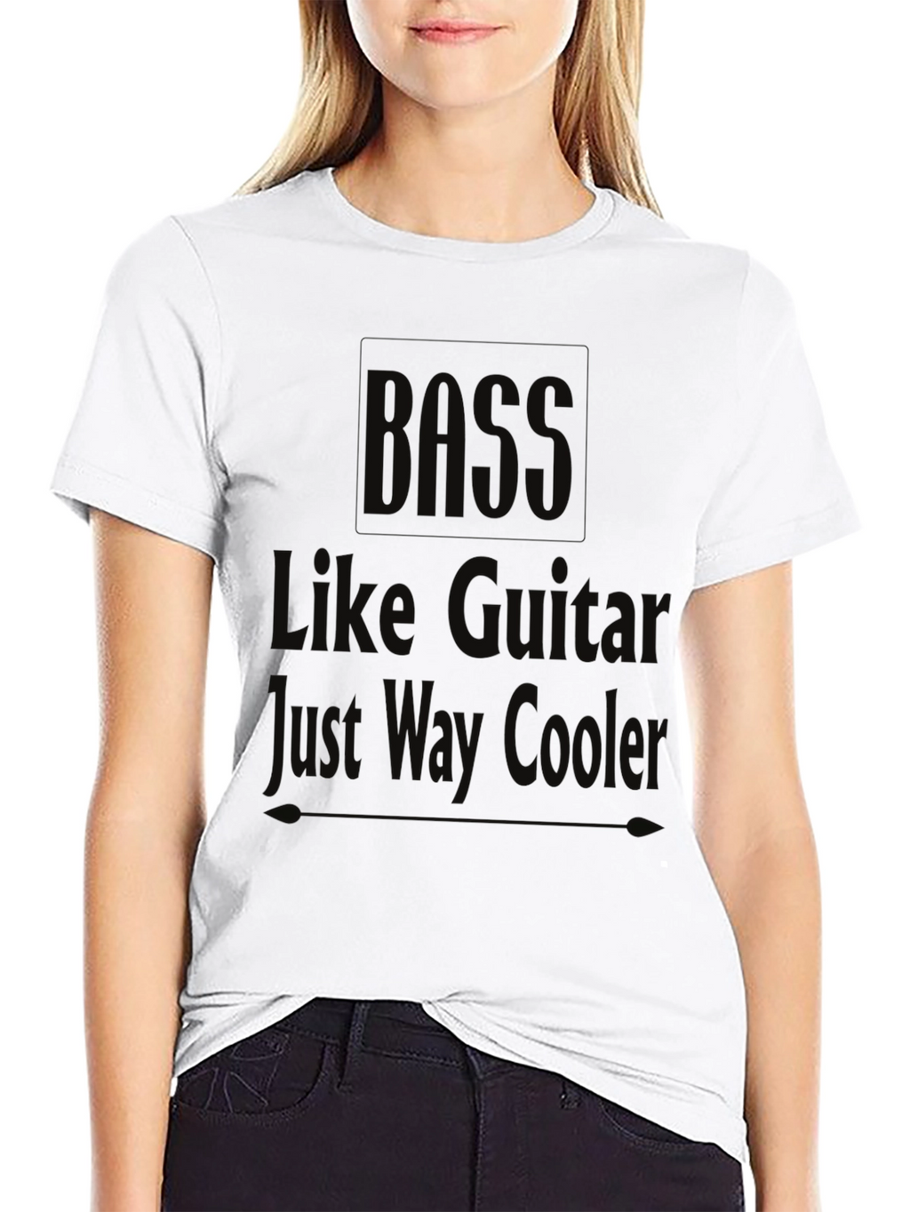 Bass Guitarist Humor T-Shirt: Just Way Cooler!