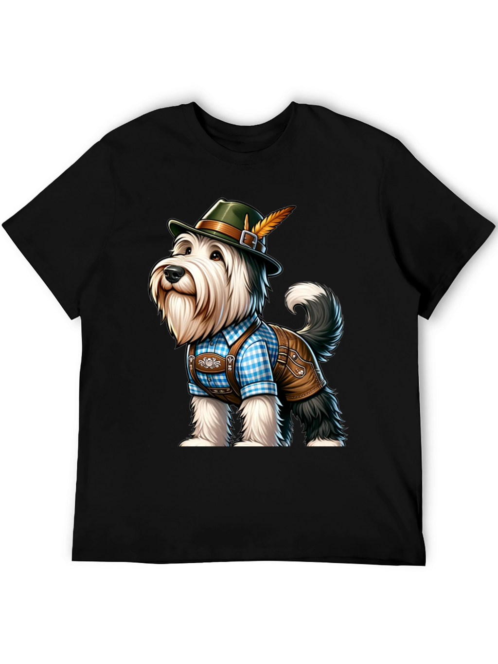 Oktoberfest Dog T-Shirt - Bavarian Style
