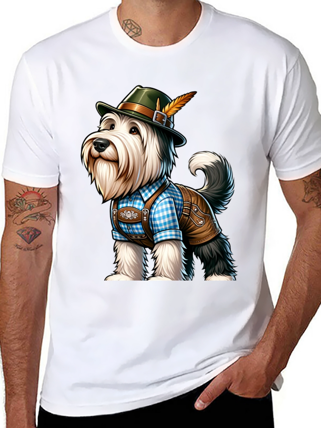 Oktoberfest Dog T-Shirt - Bavarian Style
