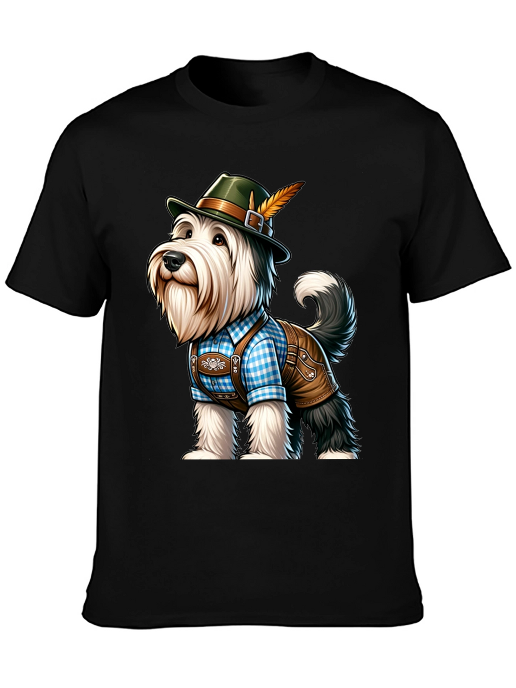 Oktoberfest Dog T-Shirt - Bavarian Style