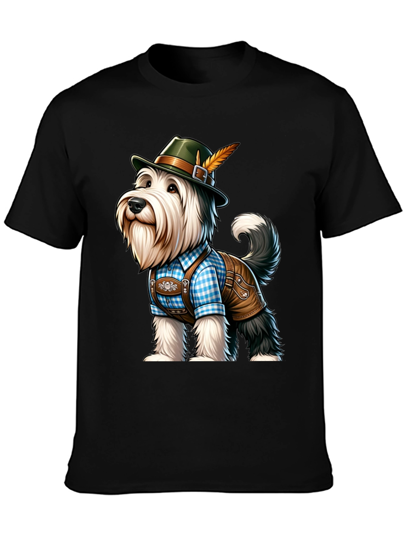 Oktoberfest Dog T-Shirt - Bavarian Style