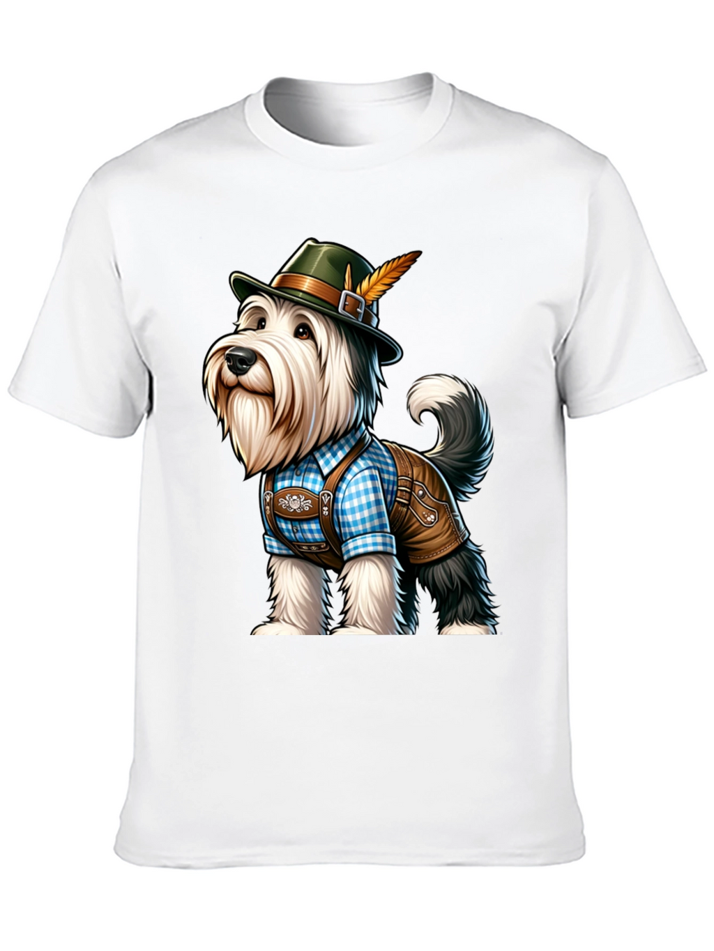 Oktoberfest Dog T-Shirt - Bavarian Style