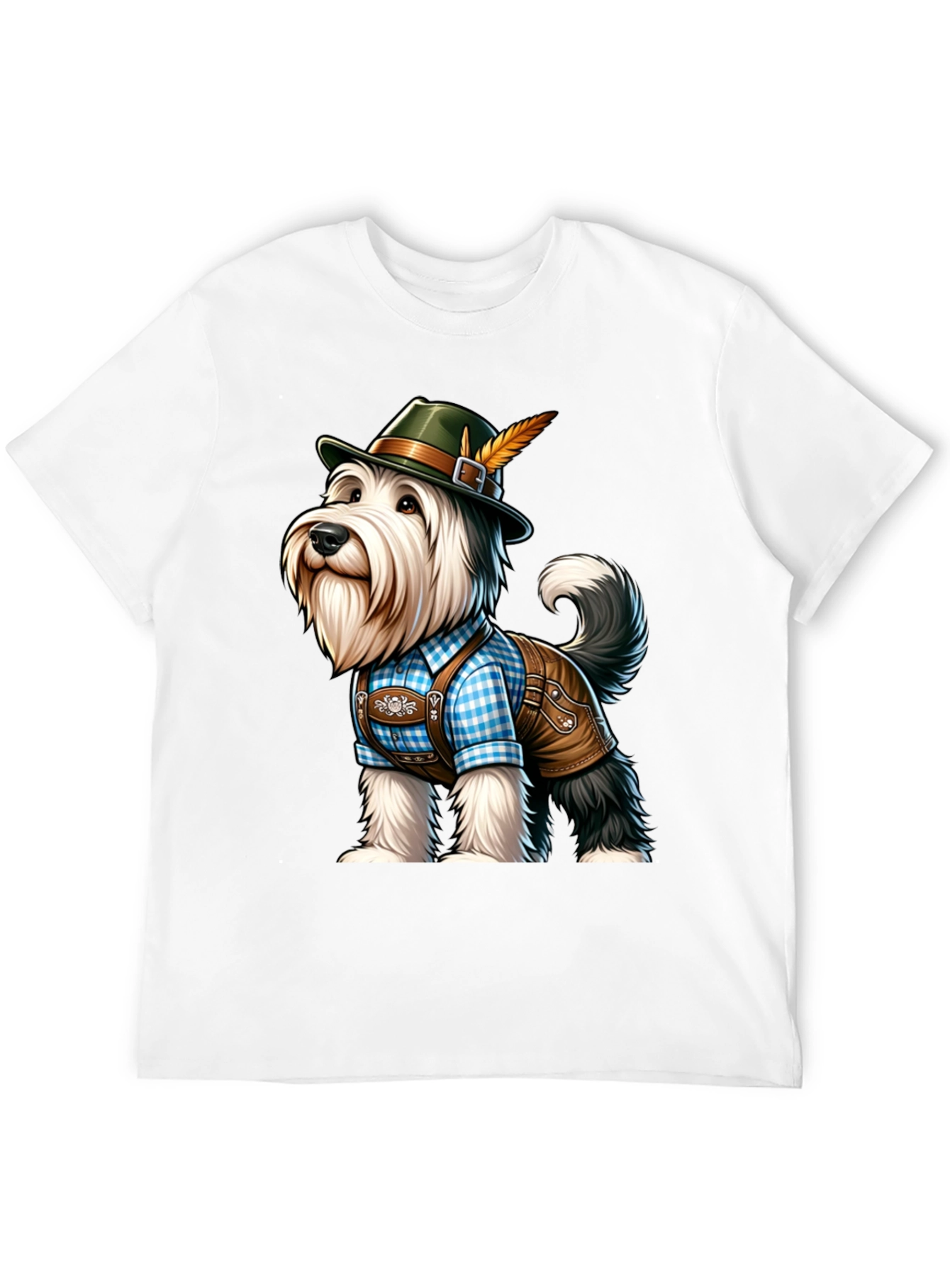 Oktoberfest Dog T-Shirt - Bavarian Style