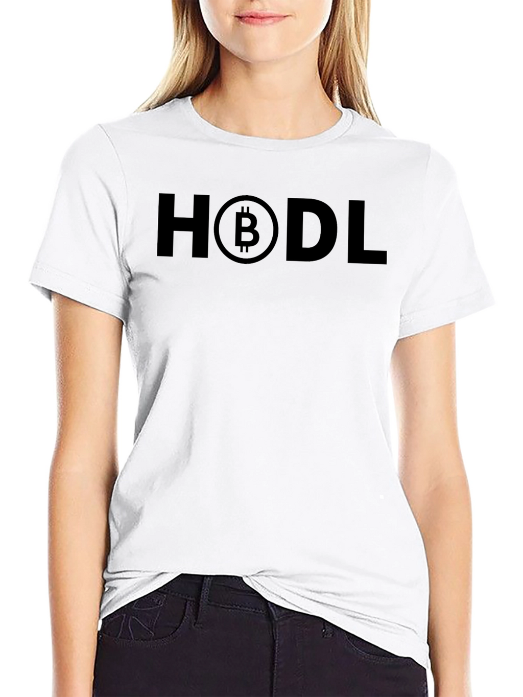 HODL Bitcoin Crypto T-Shirt - Black