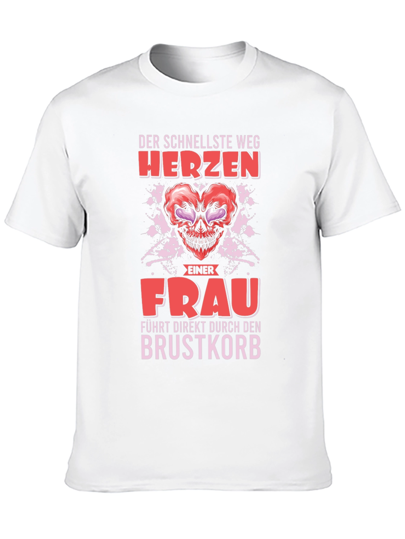 Humorous Way to a Womans Heart Graphic Tee