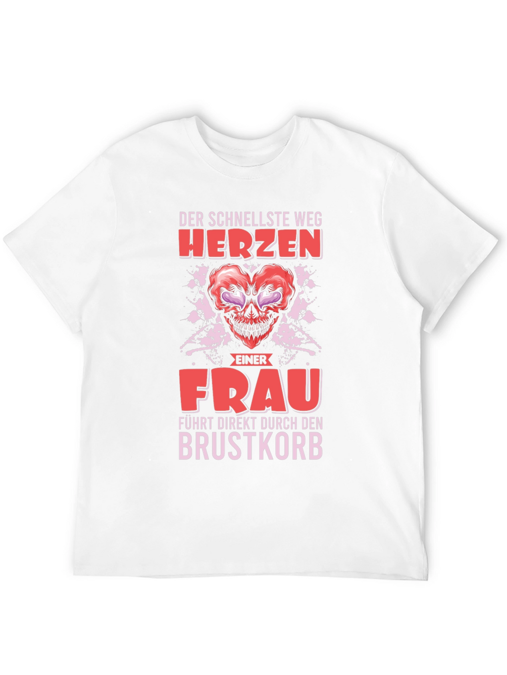 Humorous Way to a Womans Heart Graphic Tee