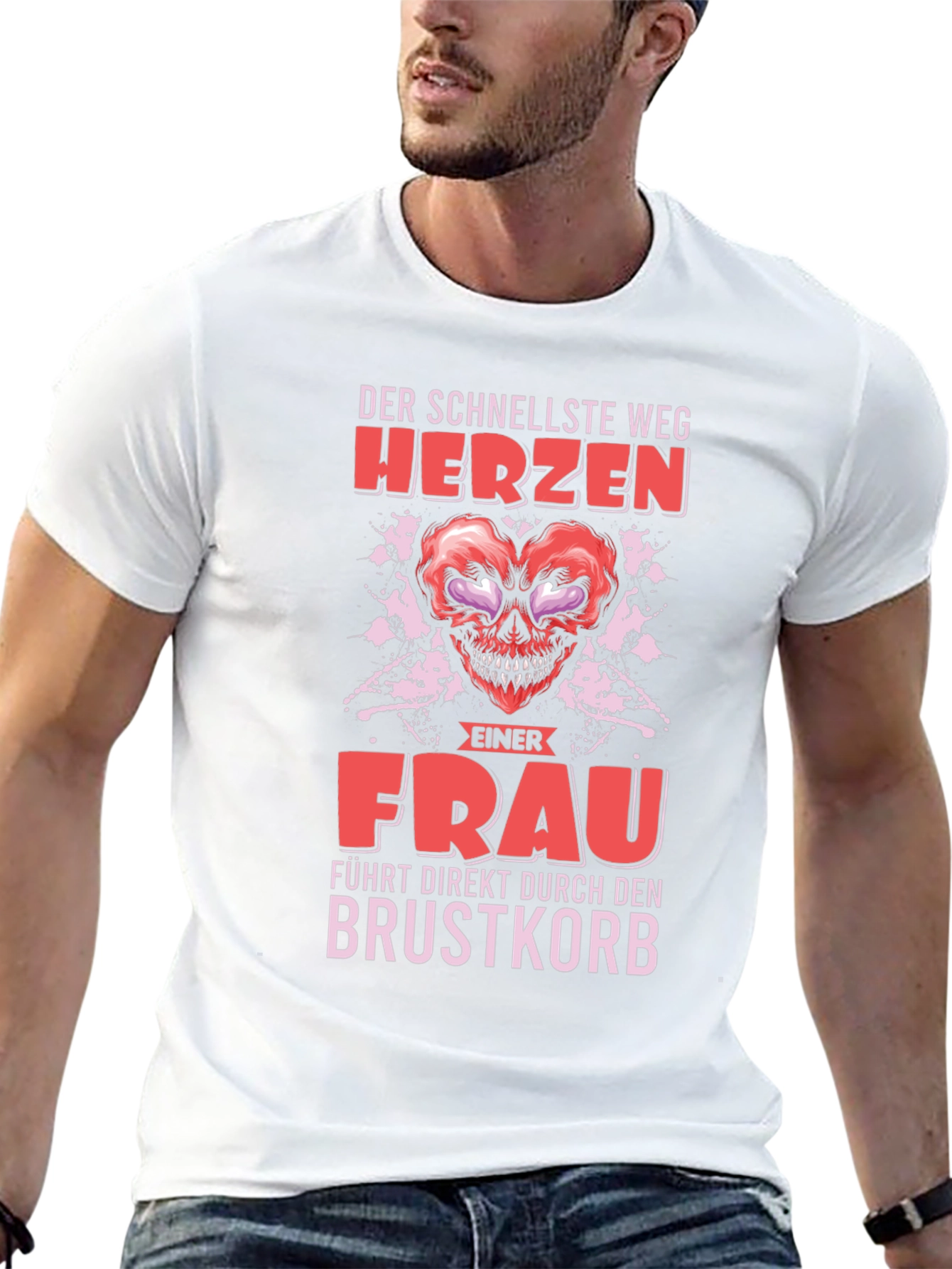 Humorous Way to a Womans Heart Graphic Tee