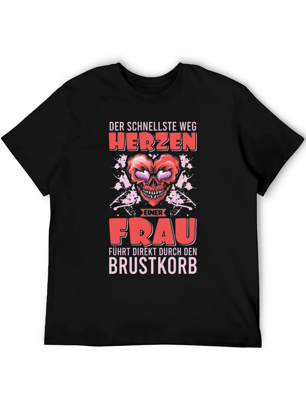 Humorous Way to a Womans Heart Graphic Tee