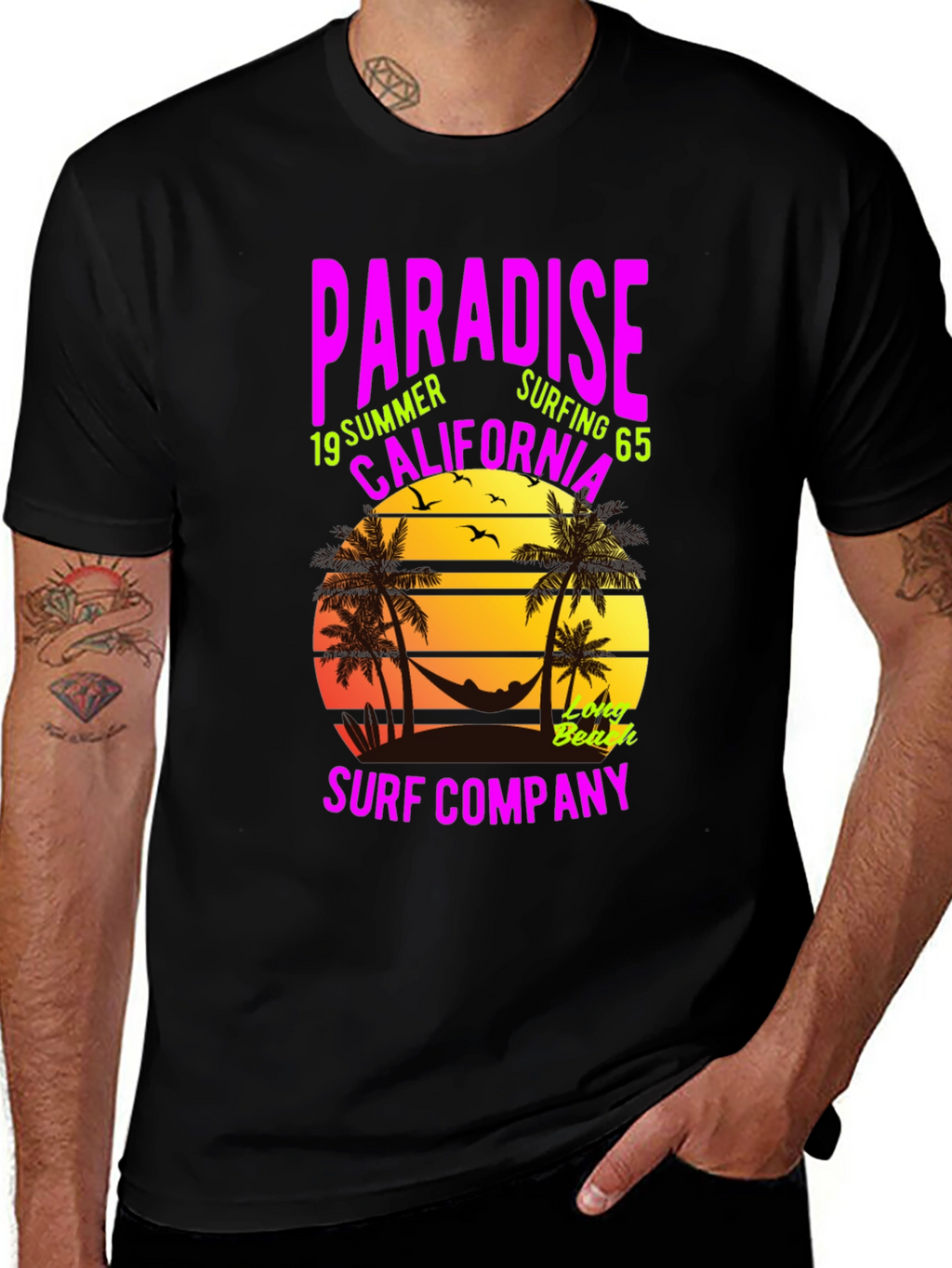 Paradise Surf Company Graphic T-Shirt