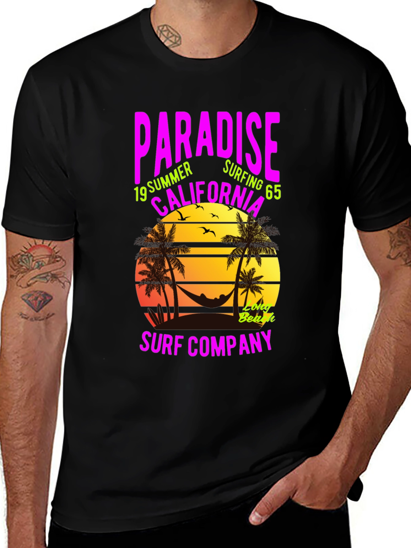Paradise Surf Company Graphic T-Shirt