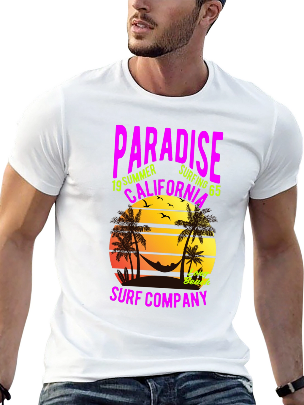 Paradise Surf Company Graphic T-Shirt