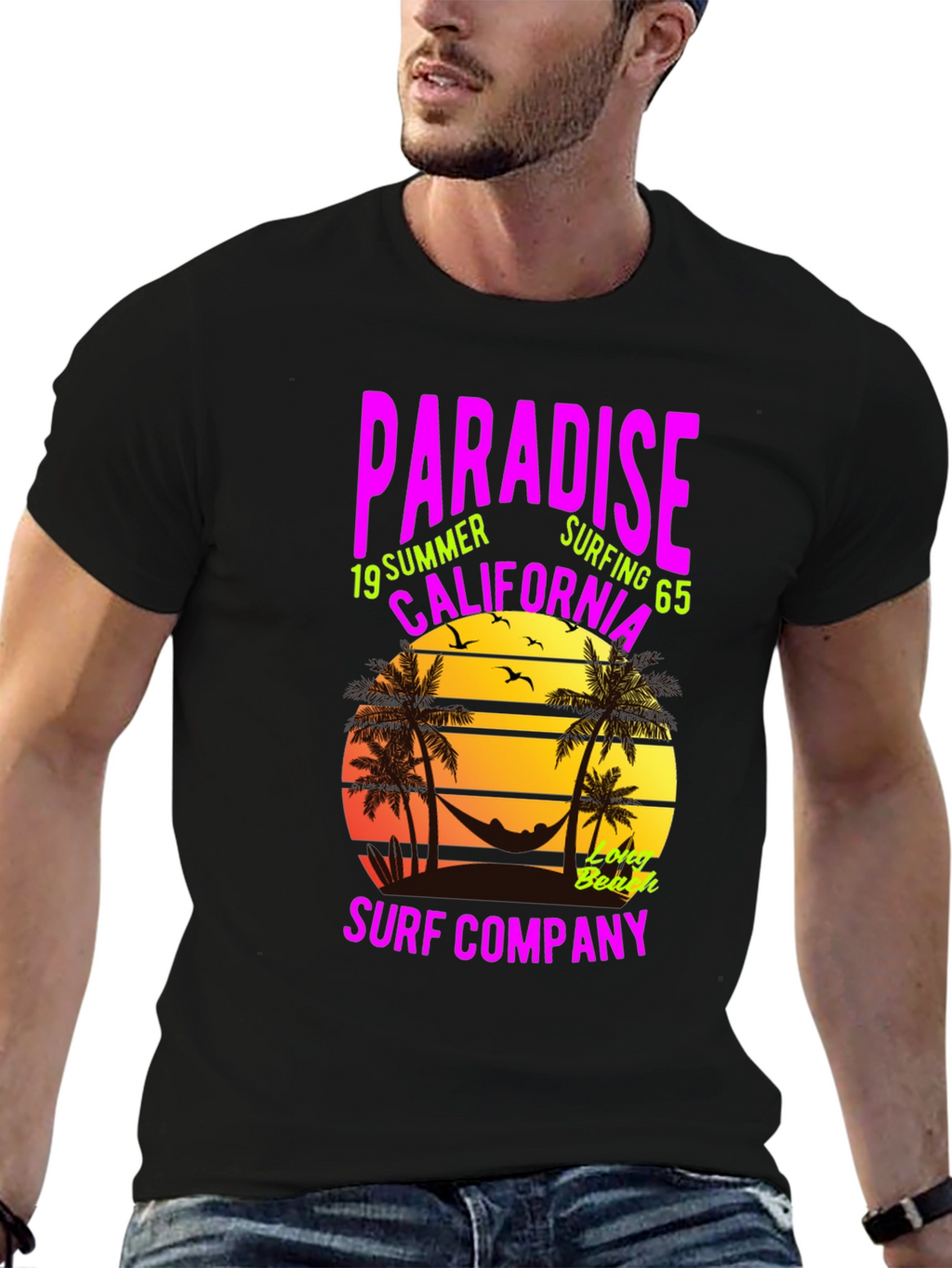Paradise Surf Company Graphic T-Shirt