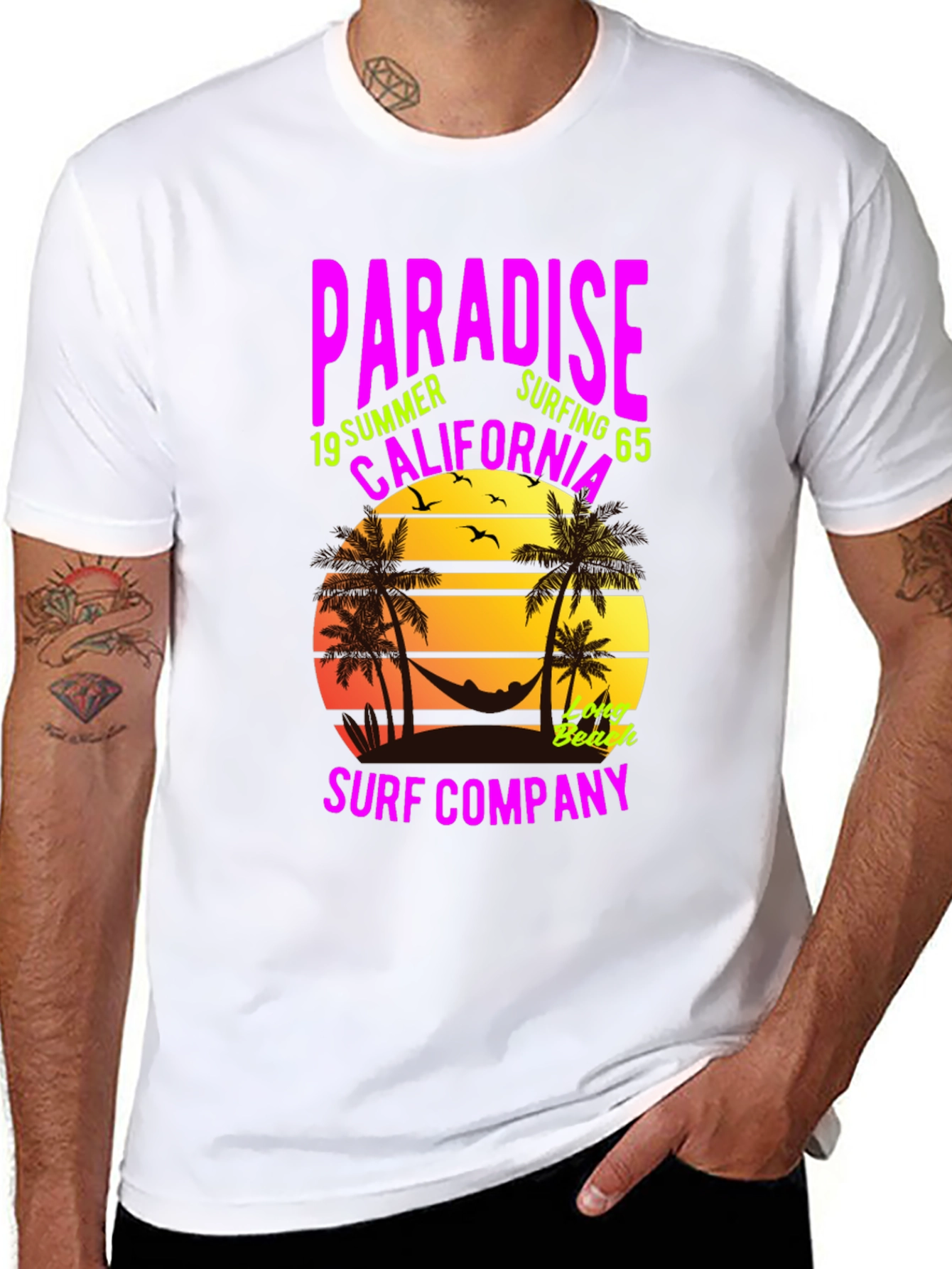 Paradise Surf Company Graphic T-Shirt