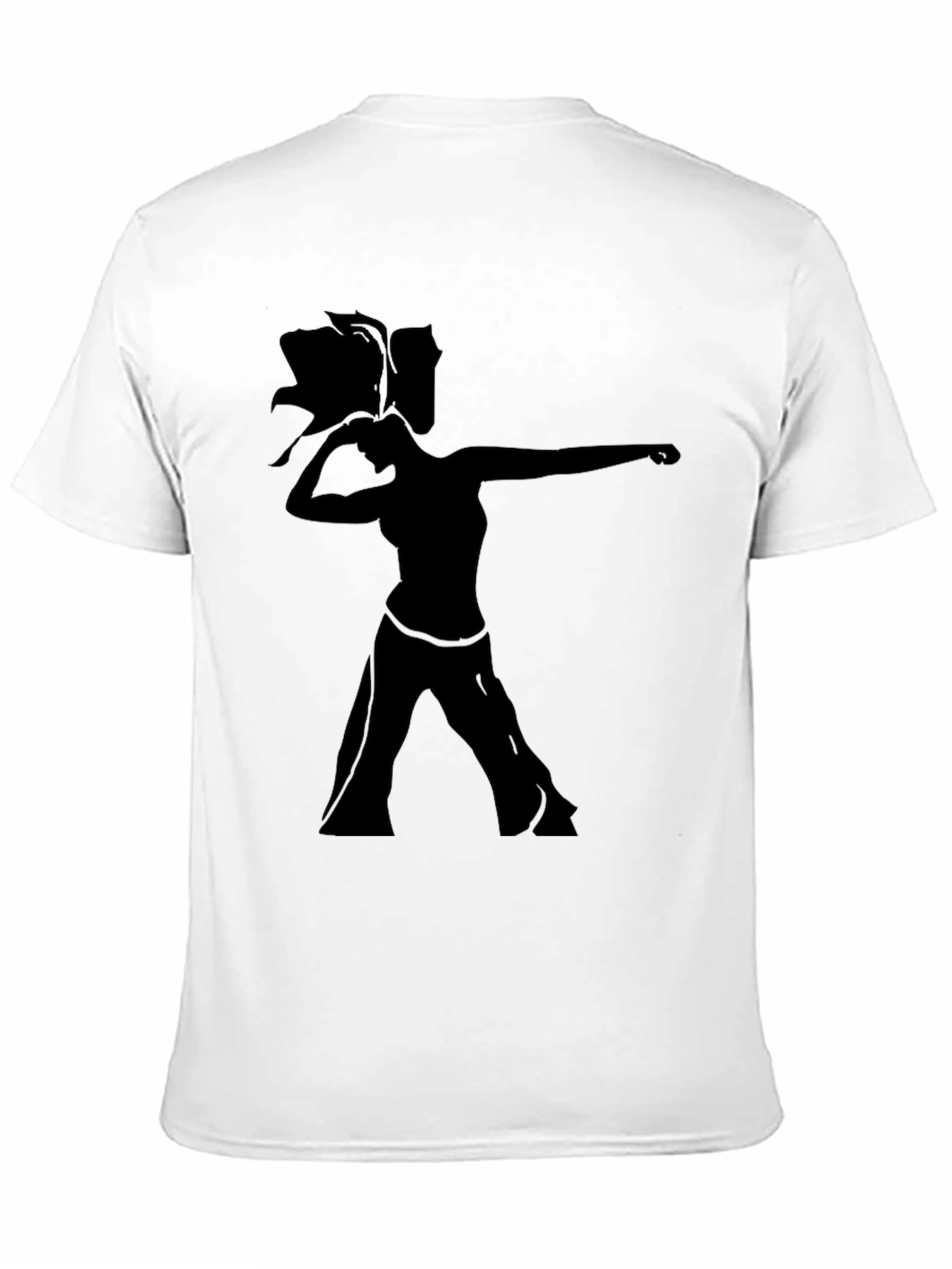 Silhouette Dance Graphic Tee - Unisex Black T-Shirt
