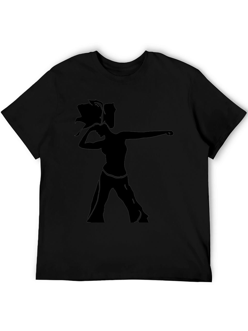 Silhouette Dance Graphic Tee - Unisex Black T-Shirt