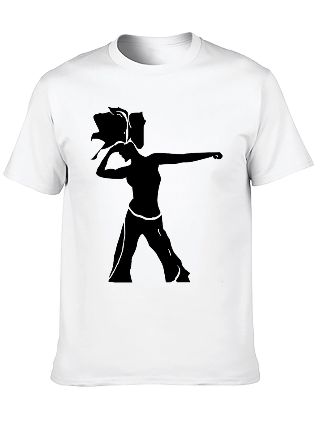 Silhouette Dance Graphic Tee - Unisex Black T-Shirt
