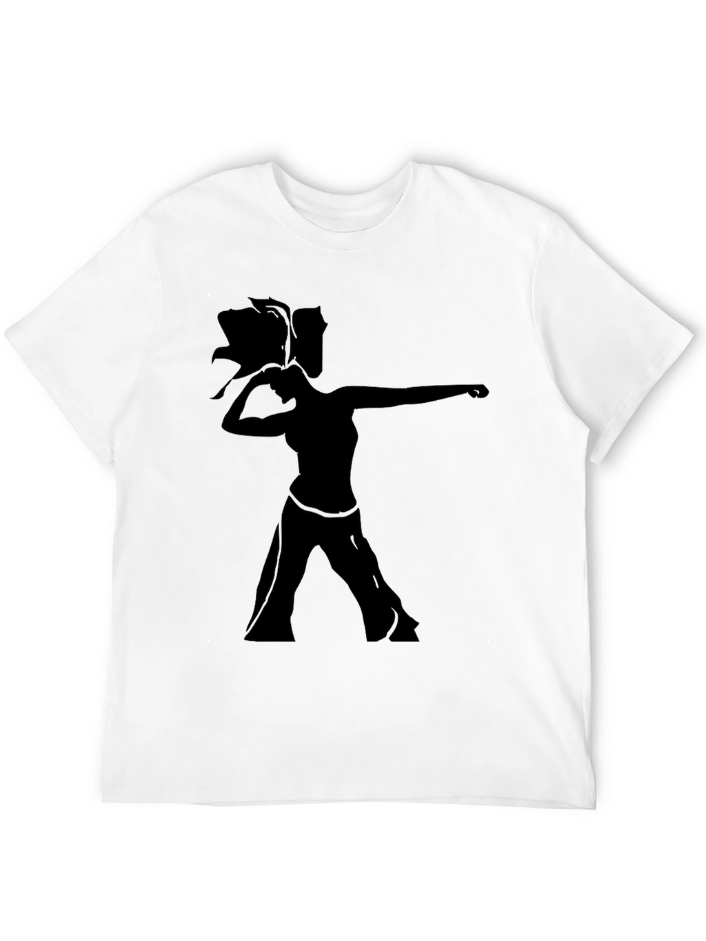Silhouette Dance Graphic Tee - Unisex Black T-Shirt