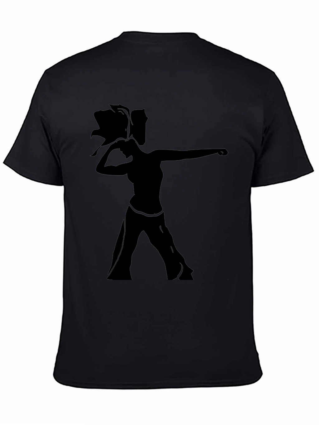 Silhouette Dance Graphic Tee - Unisex Black T-Shirt