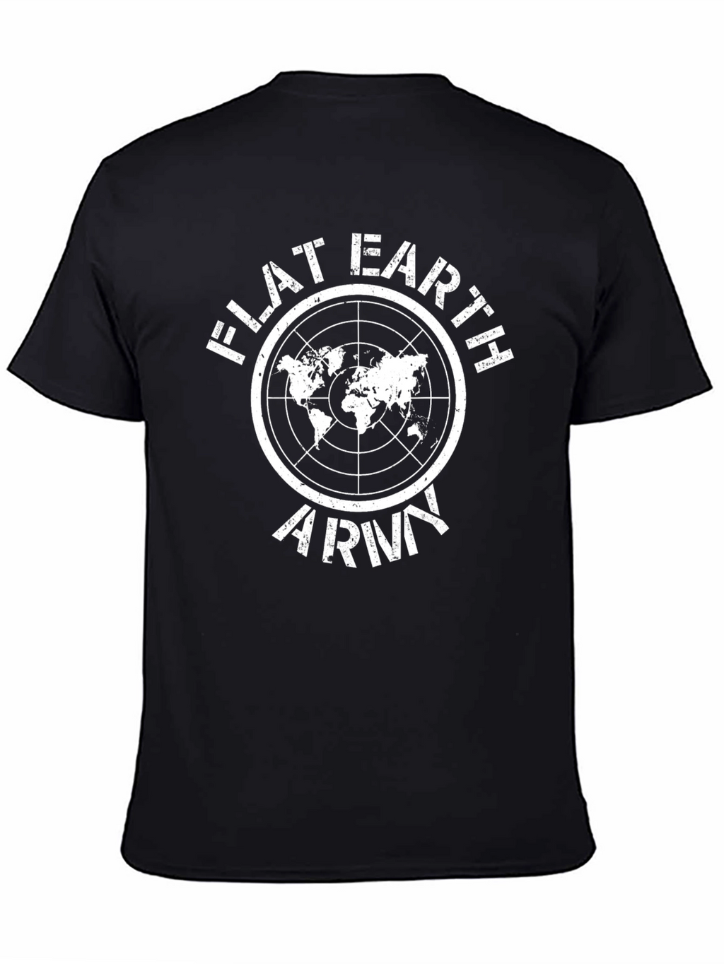 Flat Earth Army Graphic T-Shirt