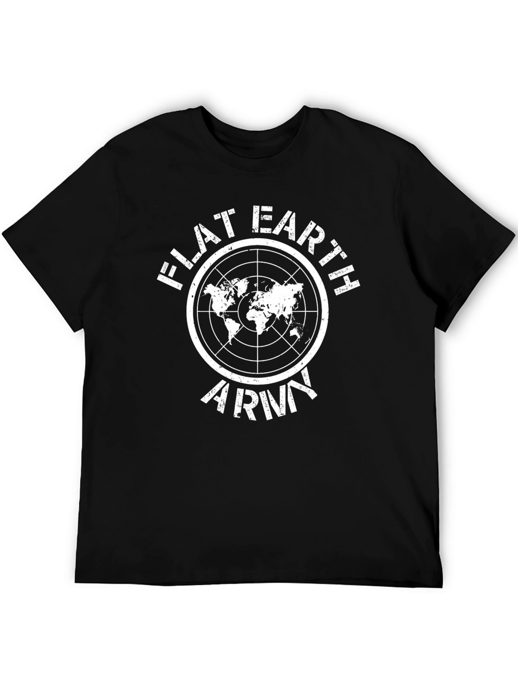 Flat Earth Army Graphic T-Shirt