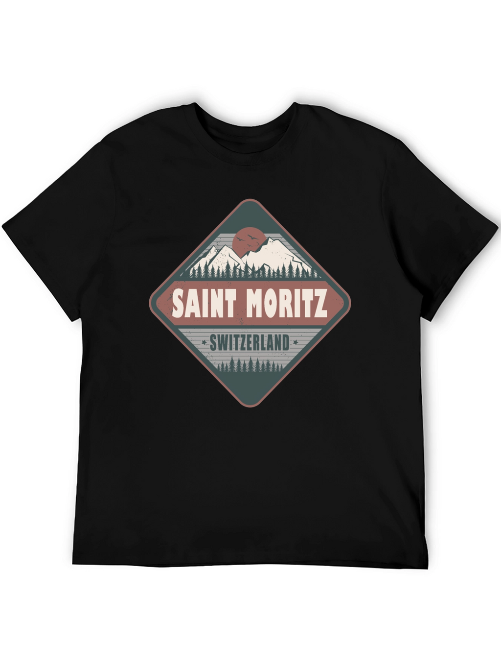 Saint Moritz Switzerland Graphic Tee