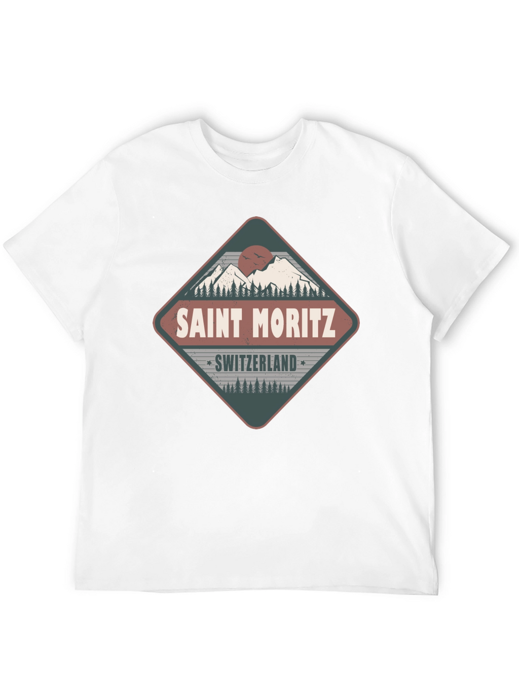 Saint Moritz Switzerland Graphic Tee