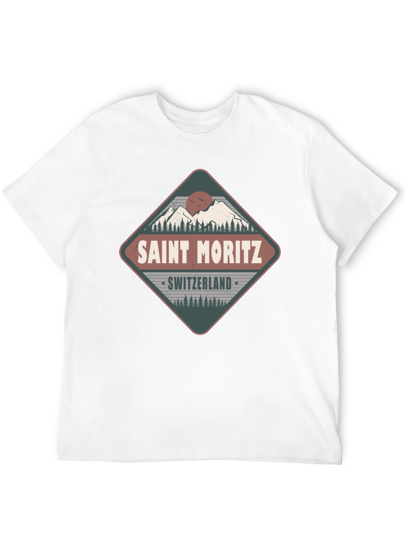 Saint Moritz Switzerland Graphic Tee