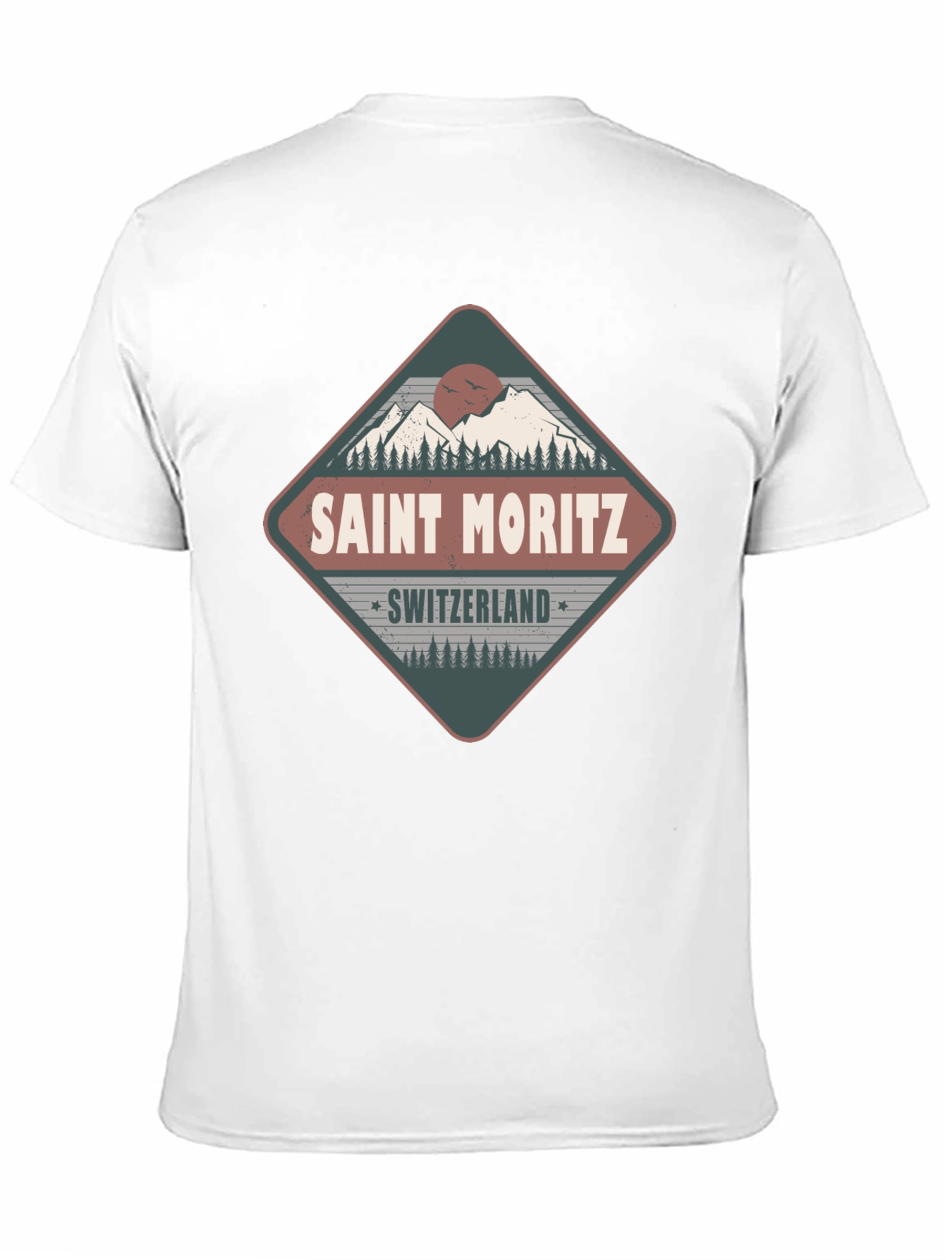 Saint Moritz Switzerland Graphic Tee