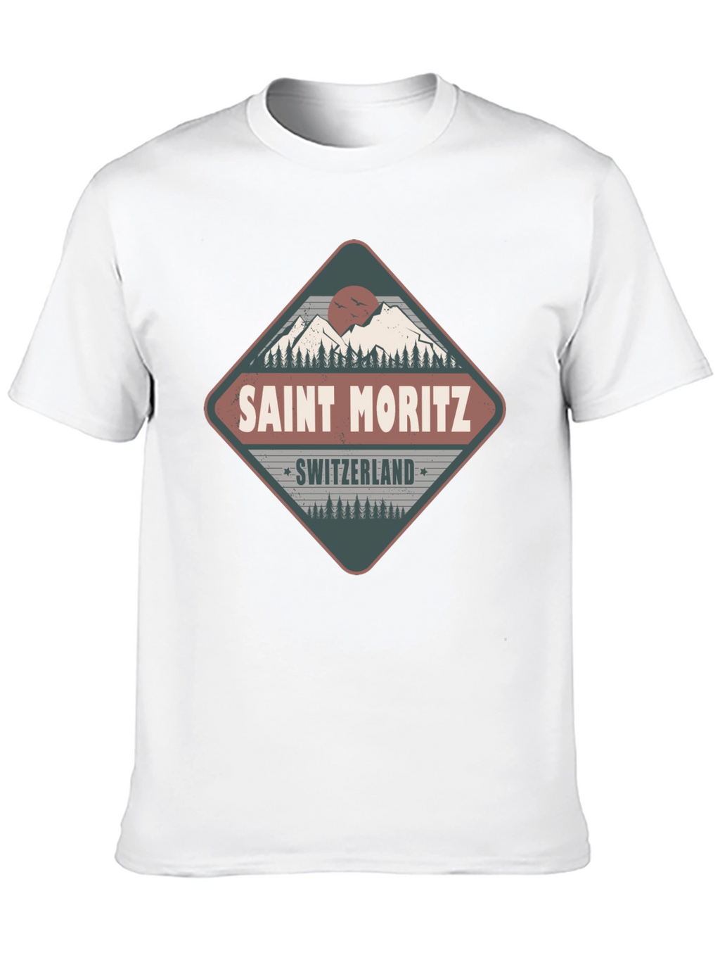 Saint Moritz Switzerland Graphic Tee