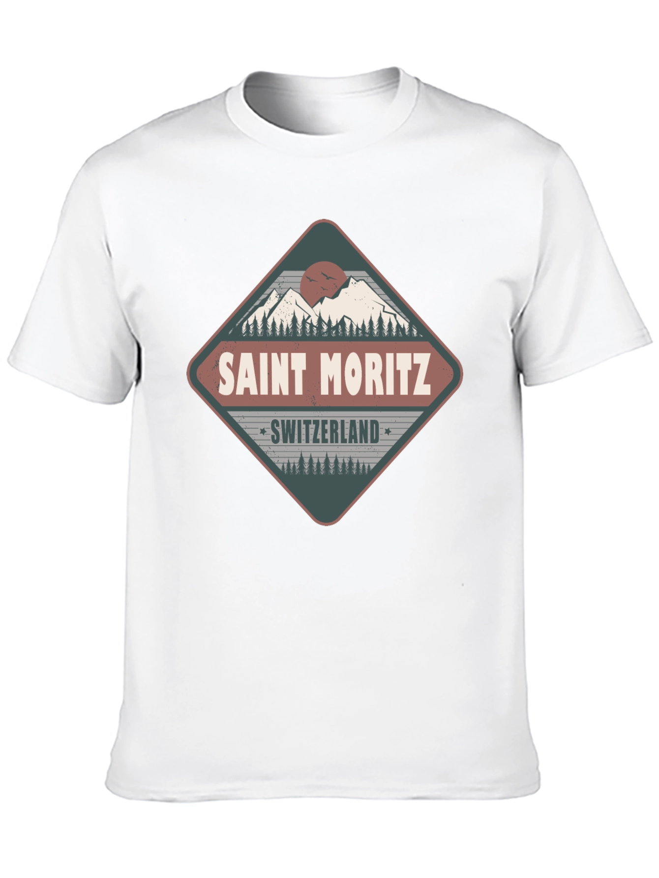 Saint Moritz Switzerland Graphic Tee