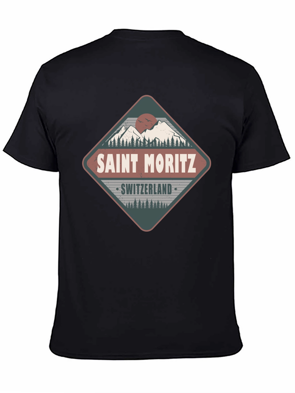 Saint Moritz Switzerland Graphic Tee