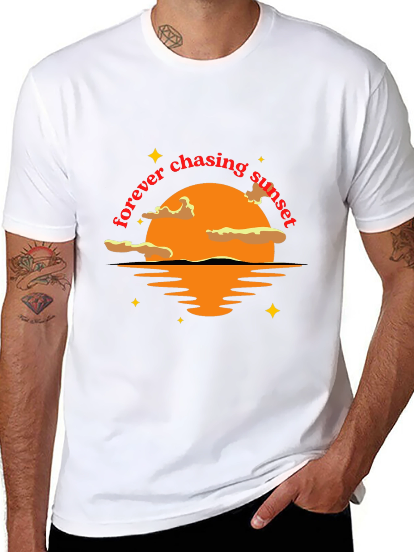 Forever Chasing Sunset Graphic Tee
