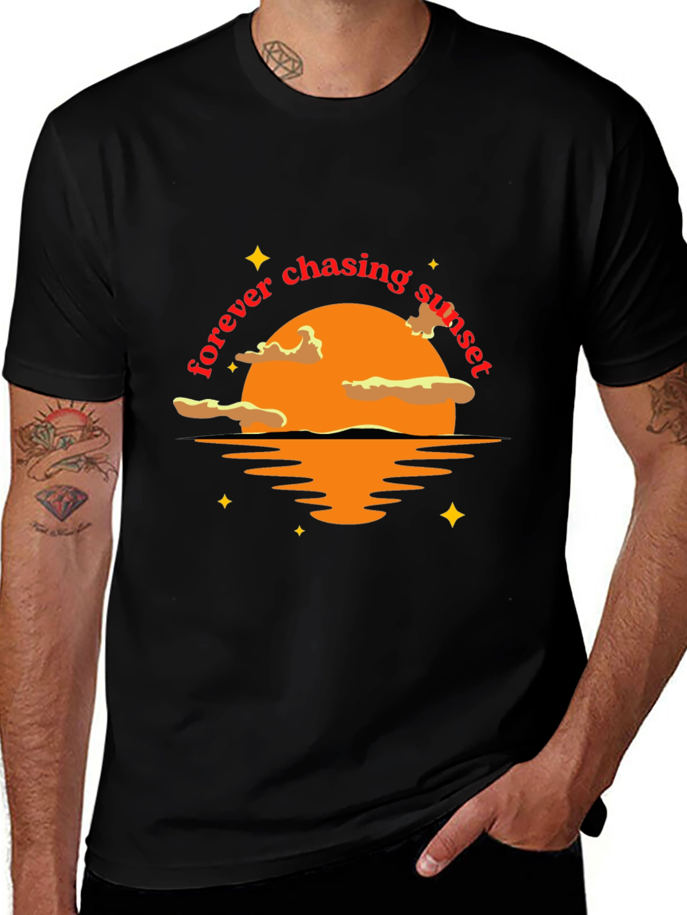 Forever Chasing Sunset Graphic Tee