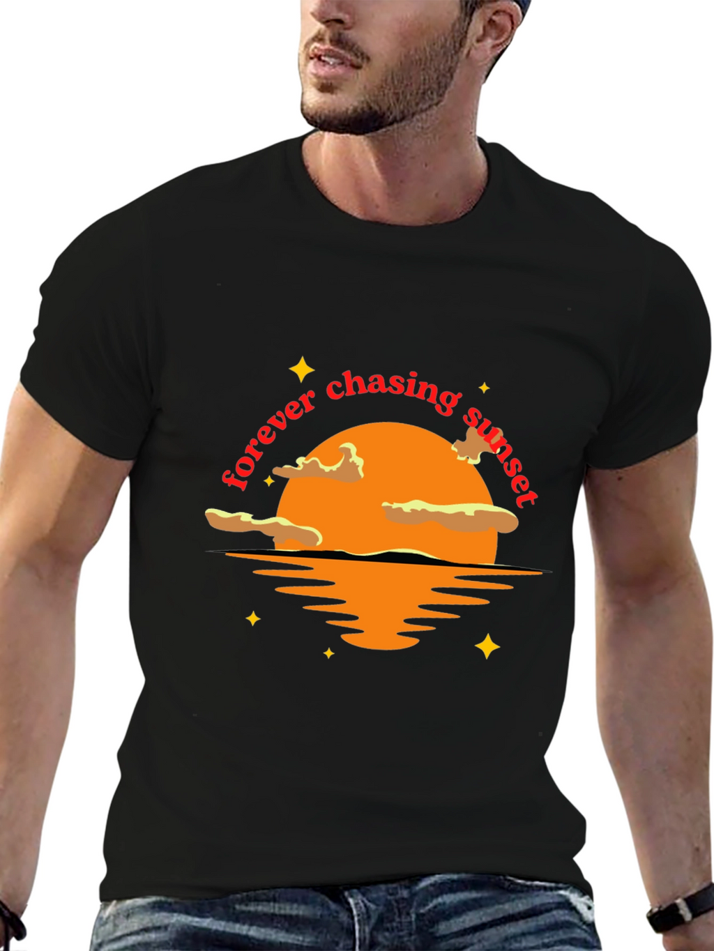 Forever Chasing Sunset Graphic Tee