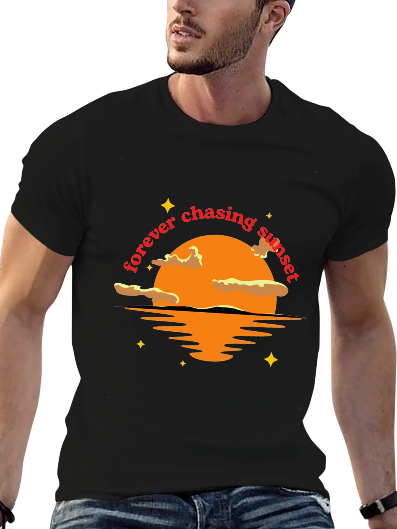 Forever Chasing Sunset Graphic Tee