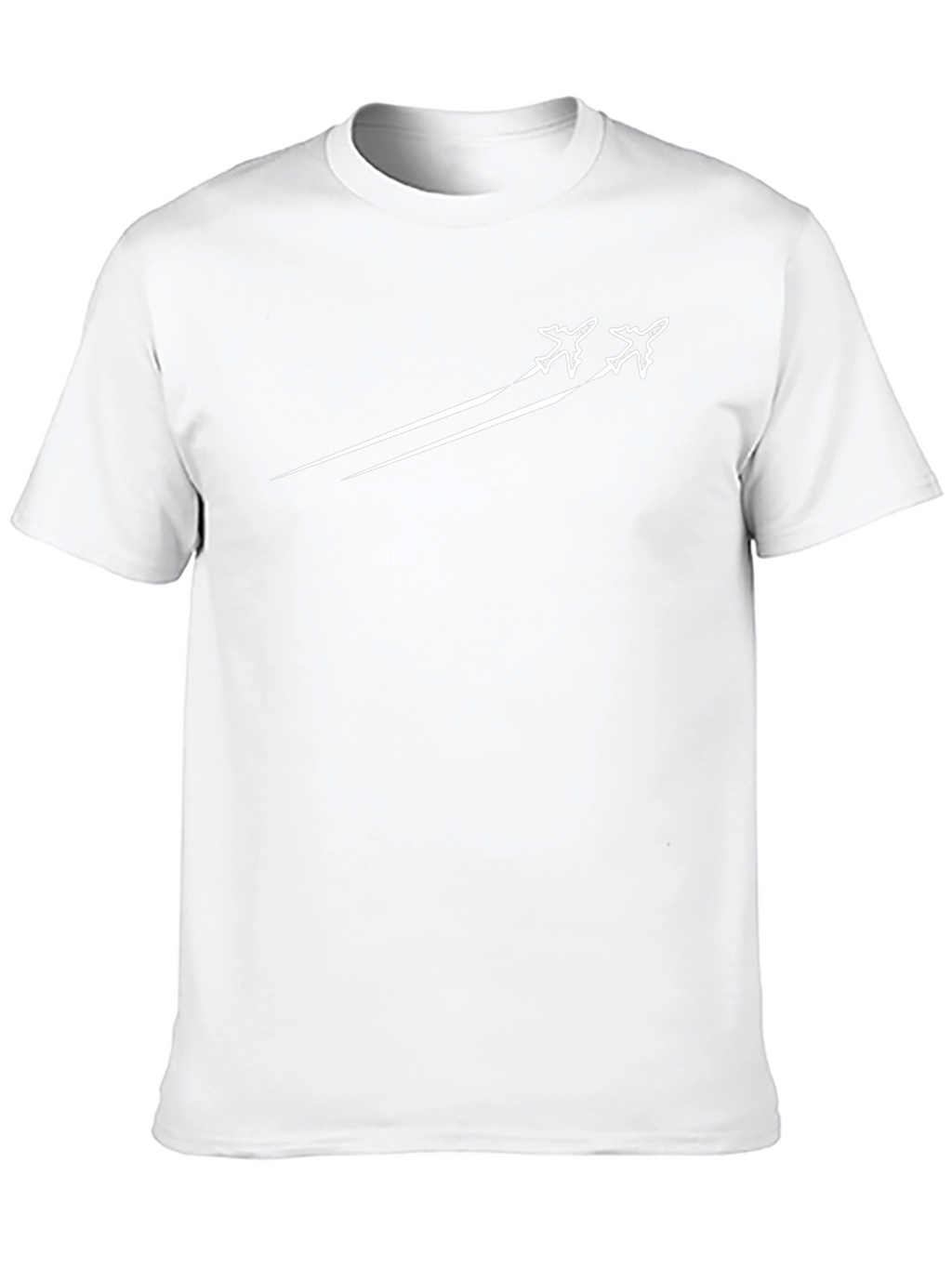 Jet Fighter Graphic Tee - Black