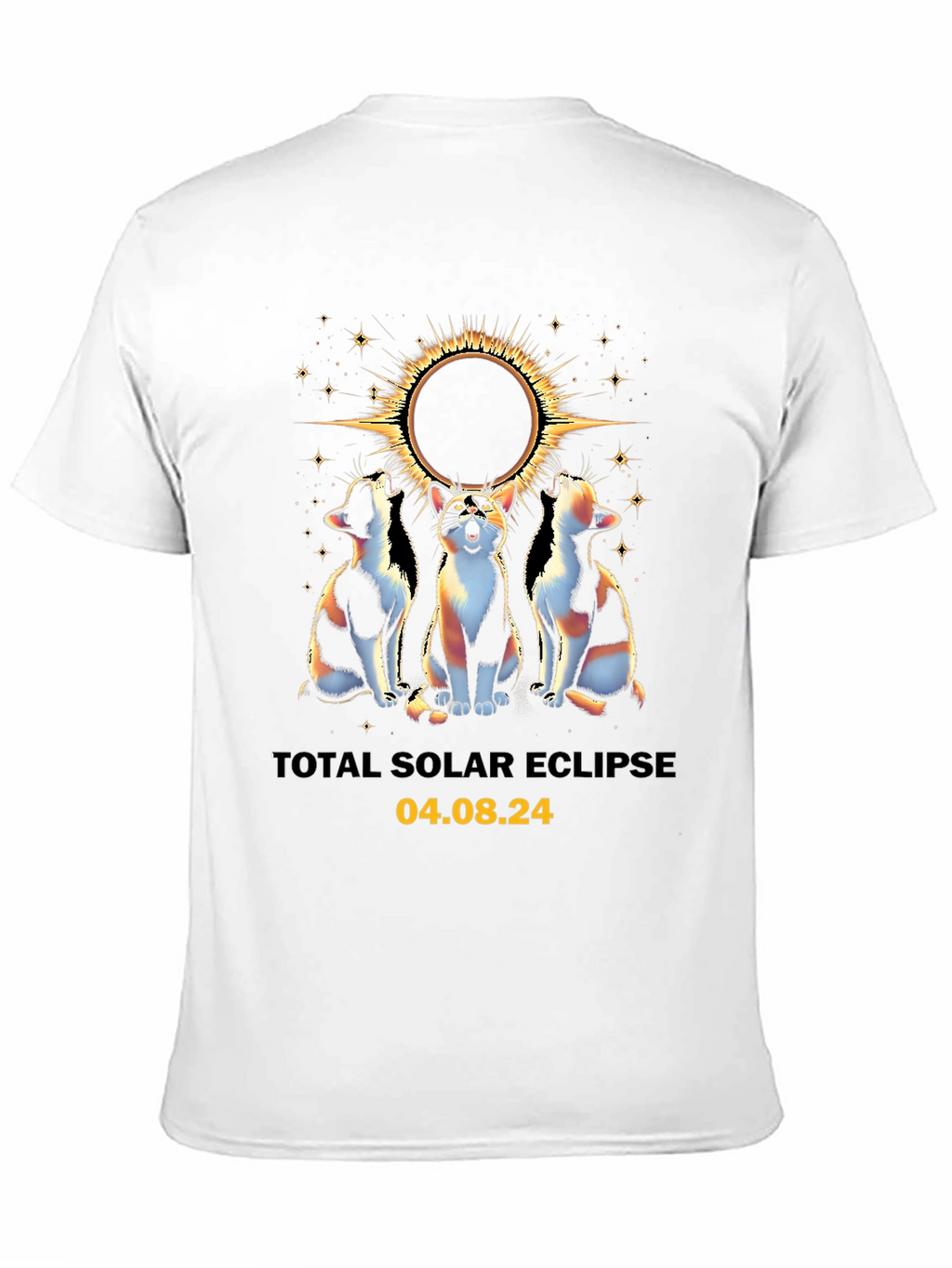 Total Solar Eclipse Cats T-Shirt