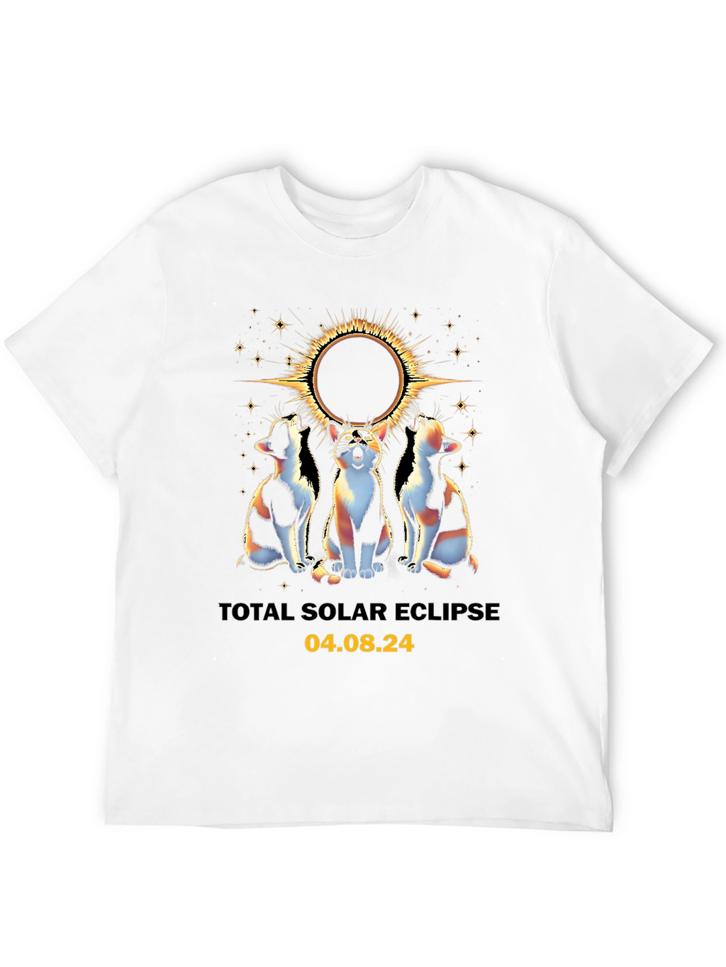 Total Solar Eclipse Cats T-Shirt