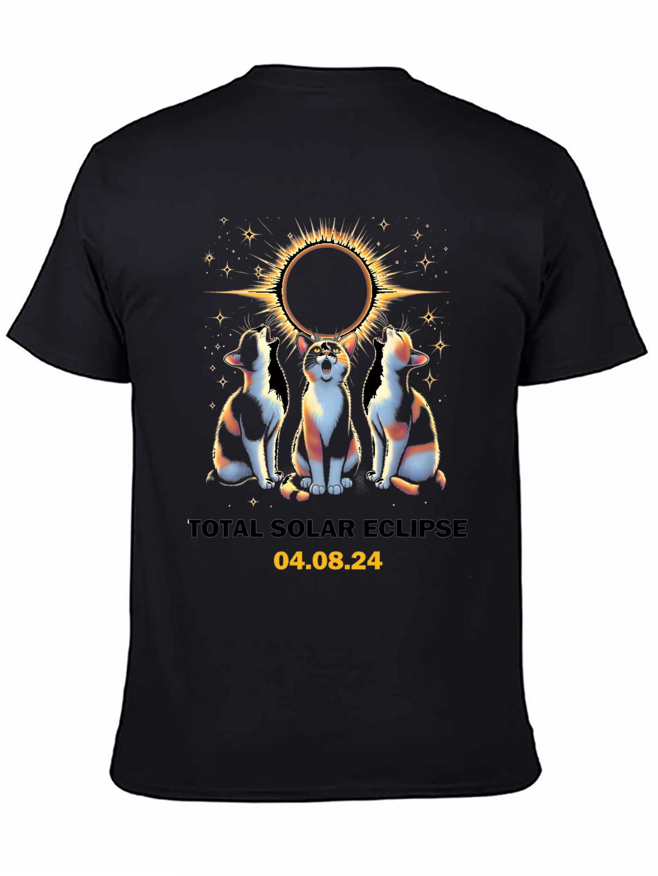 Total Solar Eclipse Cats T-Shirt
