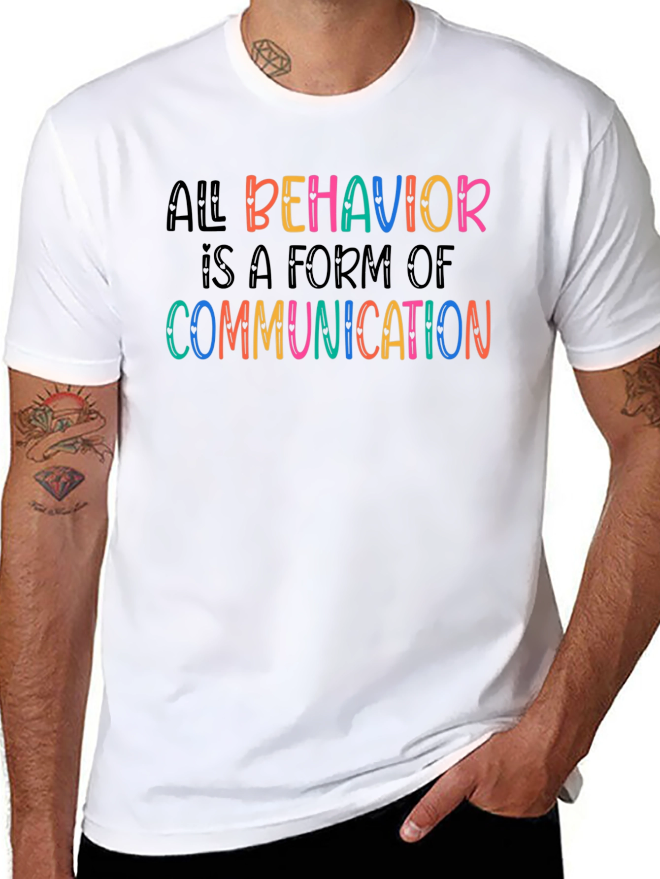 All Behavior is Communication Graphic Tee