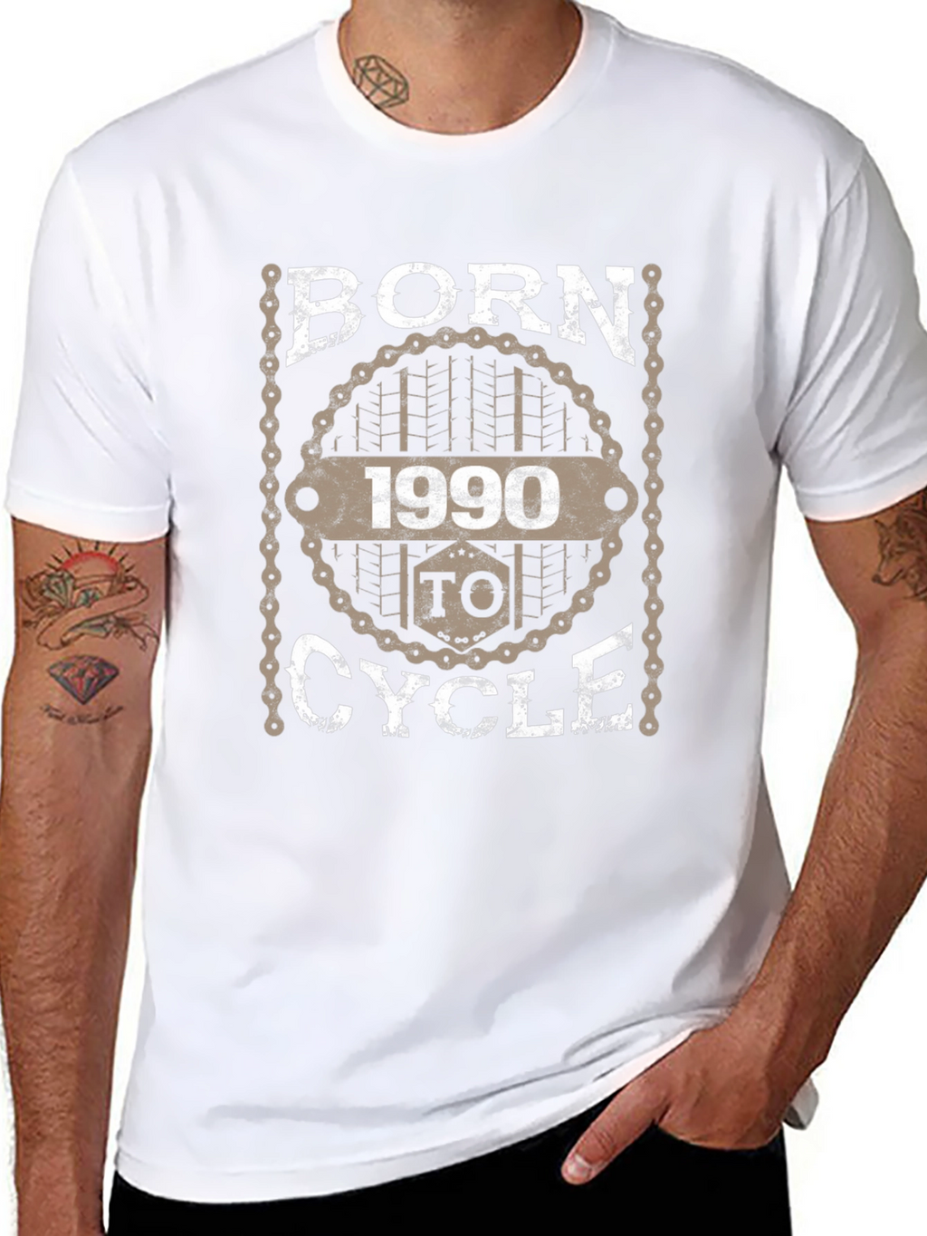 Born 1990 to Cycle T-Shirt